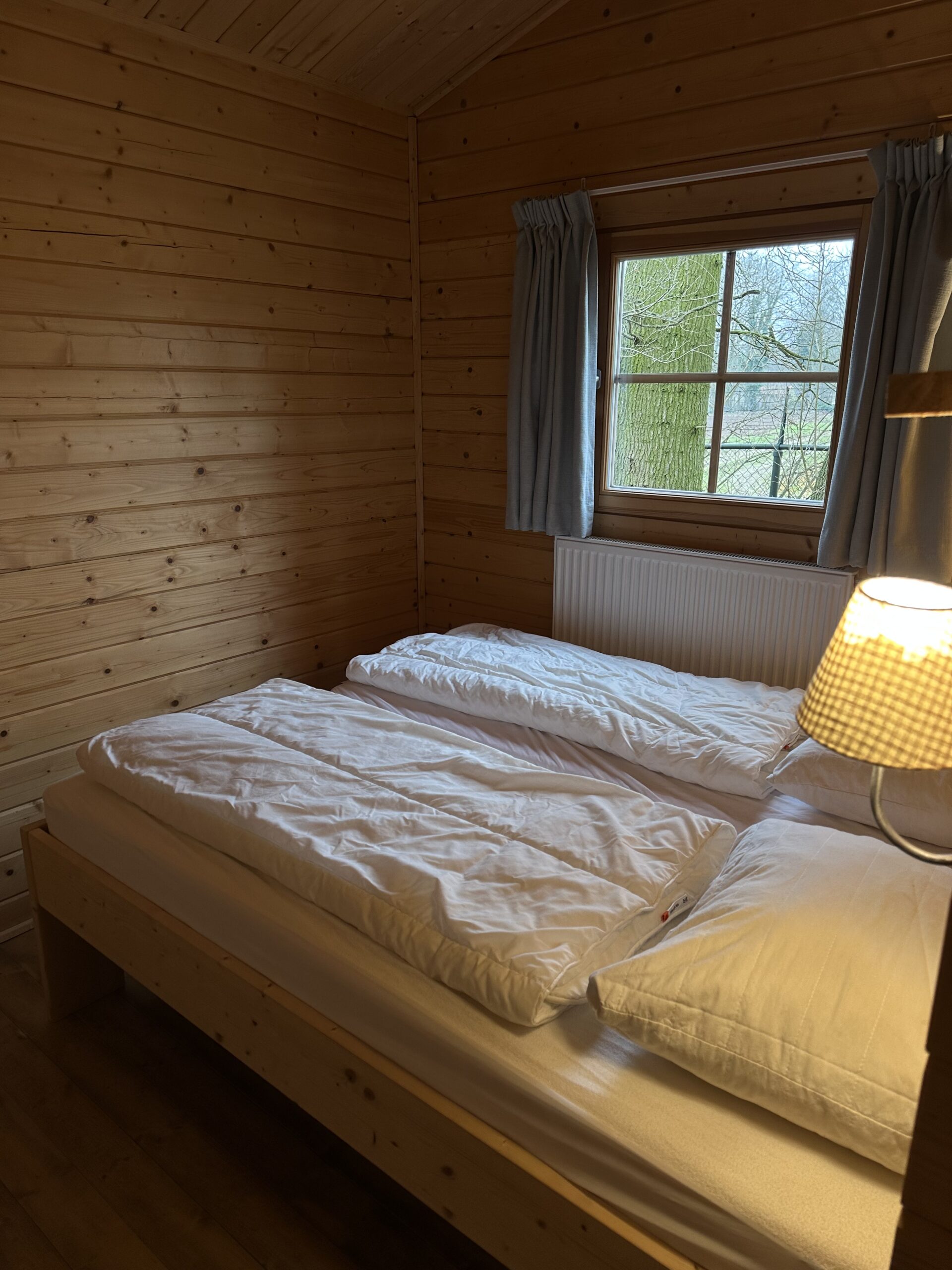 Houten huisjes